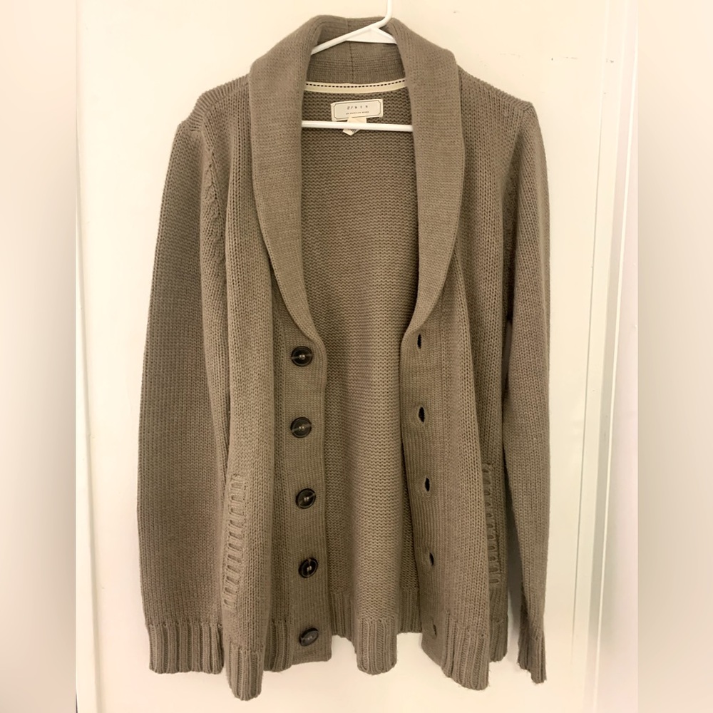 Mens 21 an American brand cardigan sweater. Size large
